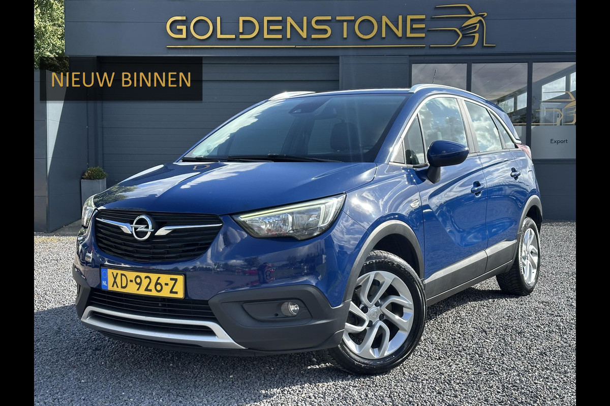 Opel Crossland X 1.2 Turbo Online Edition 2e Eigenaar,Navi,Clima,Cruise,Apple Carplay,PDC,6-bak,N.A.P,APK tot 10-2026