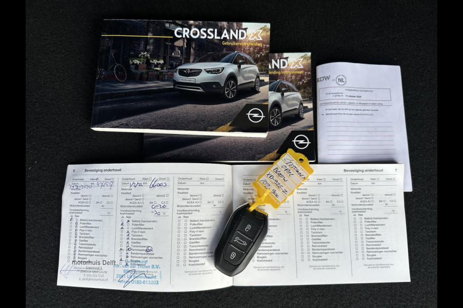 Opel Crossland X 1.2 Turbo Online Edition 2e Eigenaar,Navi,Clima,Cruise,Apple Carplay,PDC,6-bak,N.A.P,APK tot 10-2026