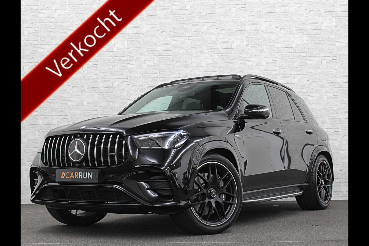 Mercedes-Benz GLE AMG 53 Hybrid 4MATIC+ | Panorama | 360 Camera | Burmester | ACC | Head-Up | Night-Pakket | Stoelventilatie | Keyless-Go | Nappa-Leder | Luchtvering | Trekhaak | 22 inch | Memory | AMG Drive Unit | Treeplanken | Stuurverwarming | Rij assistent pakket + | Bekerhouder Clima | Draadloos Laden | Carplay