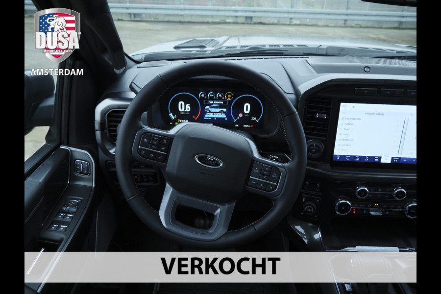 Ford USA F-150 5.0 V8 | Super Crew | Lariat FX4 | Black Edition | BPM-VRIJ 360 Camera | Pano | Black Edition | Getoonde accessoires zijn verkrijgbaar tegen meerprijs