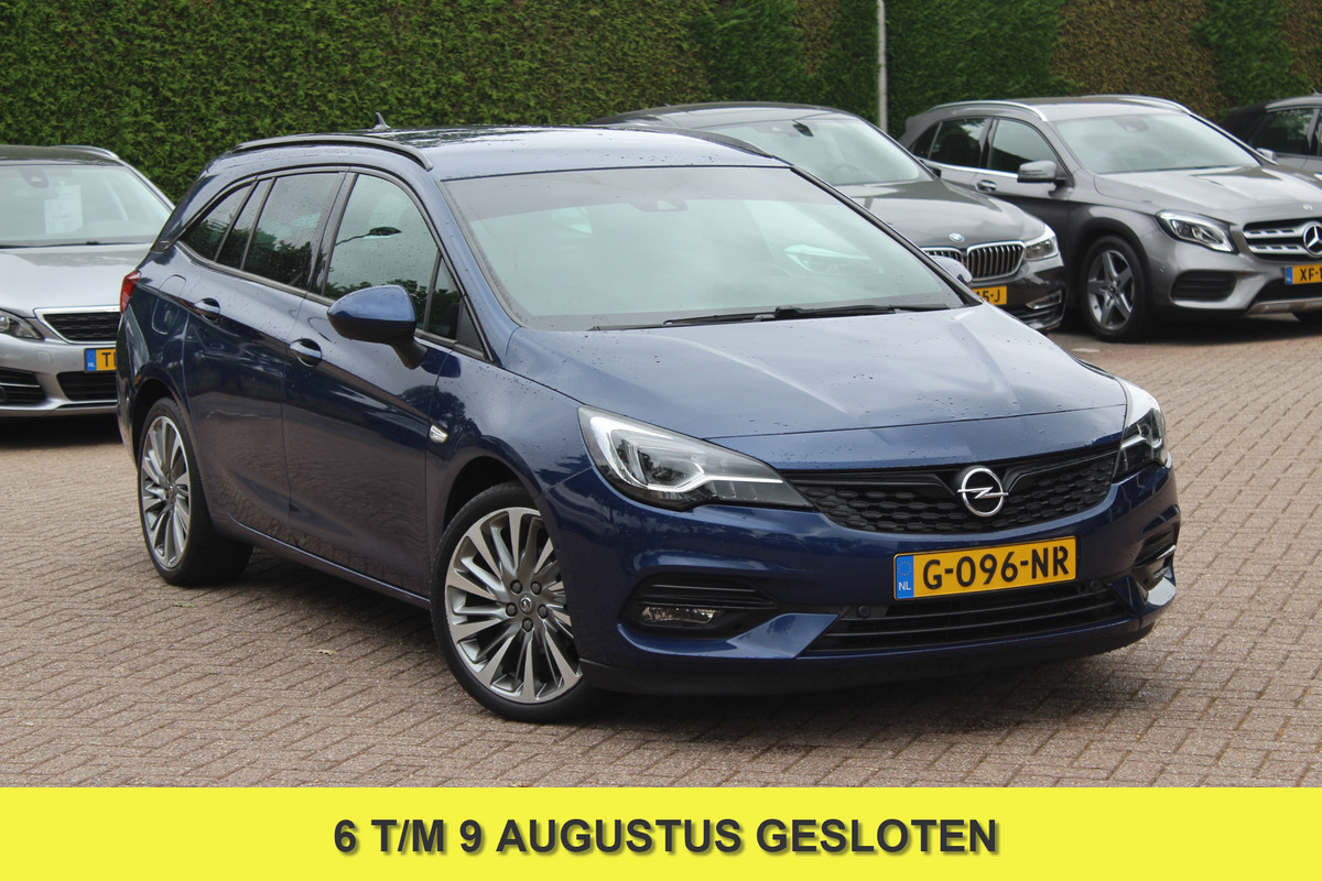 Opel Astra Sports Tourer 1.2 Launch Edition / Trekhaak / Camera / Navigatie / 18'' / Leder&Alcantara / LED Koplampen / Bose Audio / Stuur+Stoelverwarming / DAB / Cruise Control