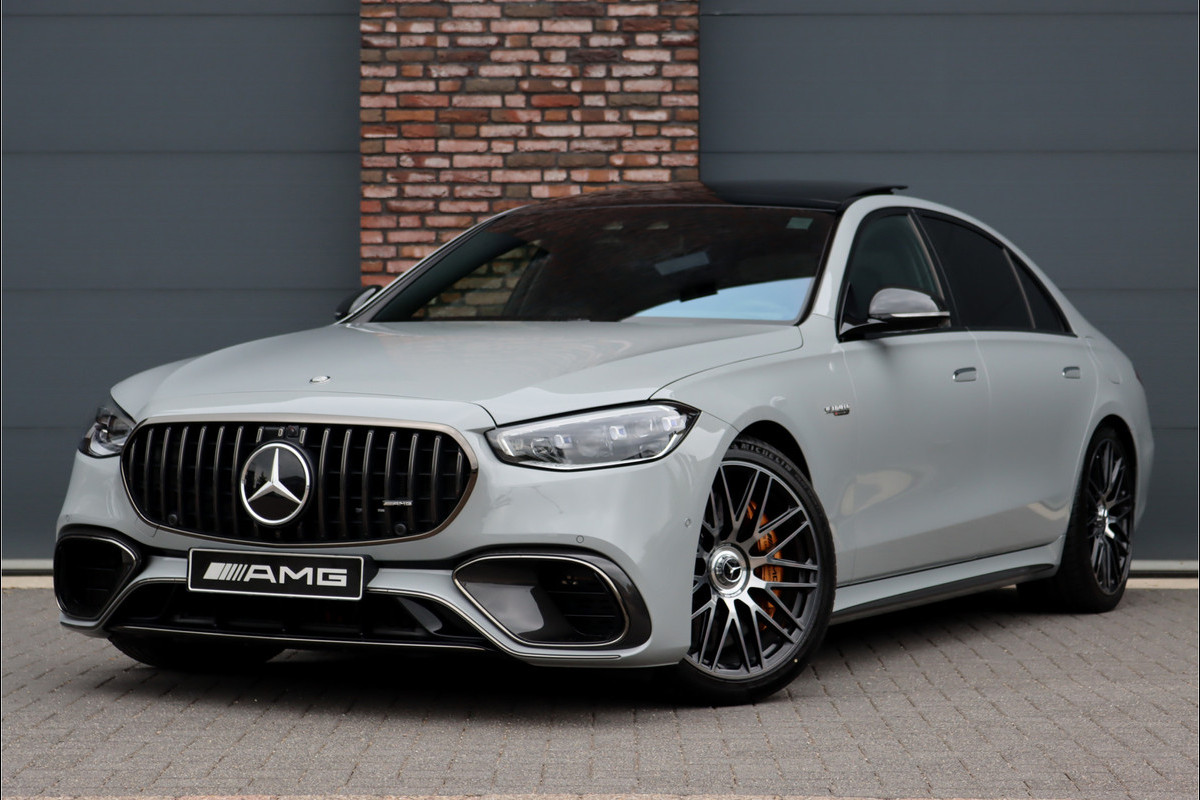 Mercedes-Benz S-Klasse AMG 63 S E Performance 'Edition 1' Aut9 | 802pk | Achterasbesturing | Keramisch | Distronic+ | Chauffeurspakket | Entertainmentpakket Achter | Stoelventilatie V+A | Vlakkenverwarming | Zonweringspakket |