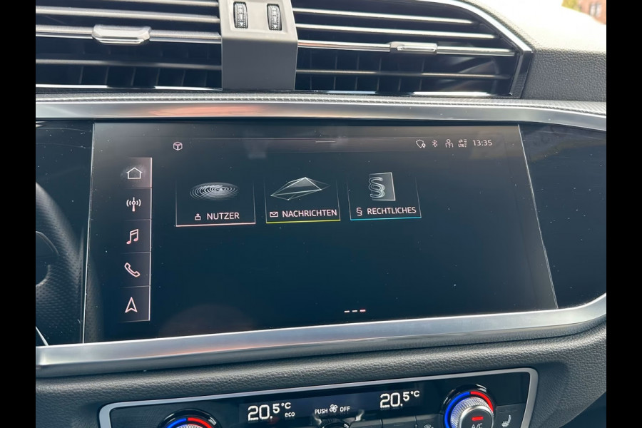 Audi Q3 Sportback 45 TFSI e S-LINE ** LED, VIRTUAL, SONOS SOUND, OPTIK SCHWARZ, 20-inch LMV ** 1e EIG - UNFALLFREI ** ** INFORMEER OOK NAAR ONZE AANTREKKELIJKE FINANCIAL-LEASE TARIEVEN **