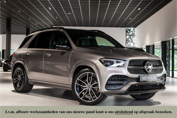 Mercedes-Benz GLE 400 d 4-M AMG Night|Luchtvering|Panorama|HUD|Standkachel|Burmester|Trekhaak|22"