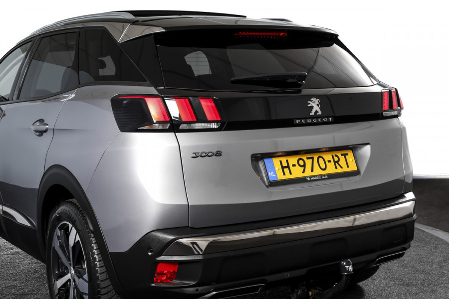 Peugeot 3008 1.2 PureTech Crossway 130 PK - Automaat | S/K-Panodak | Dig. Cockpit | Adapt. Cruise | PDC | Camera | NAV + App. Connect | ECC | Elek. Klep | DAB | LM 18" |