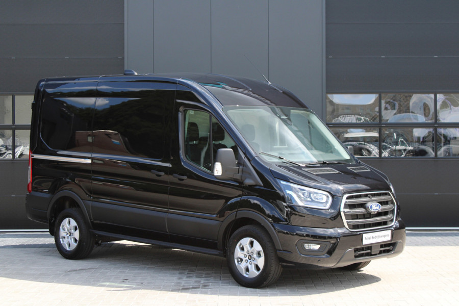 Ford Transit 350 2.0 TDCI L2H2 Limited 165pk - 2x Schuifdeur - Navi - 360 Camera - Adaptive Cruise - Xenon - Blind Spot - Rijklaar