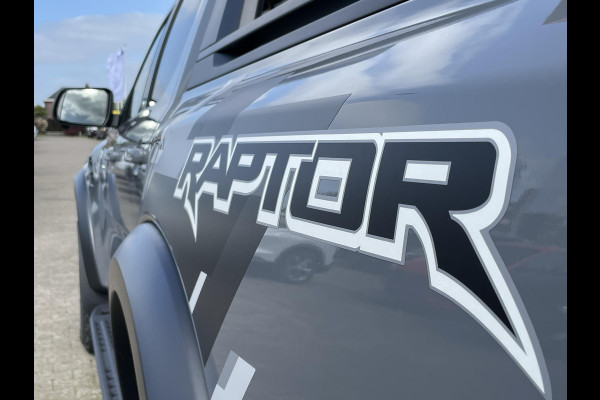 Ford Ranger 3.0 EcoBoost Raptor 288pk V6 Automaat Conquer Grey Metallic | Raptor Pack   Nieuw Model | SYNC4 | 2.500kg Trekgewicht | Matrix LED Koplampen | Prijs incl. ombouwkosten Grijs Kenteken