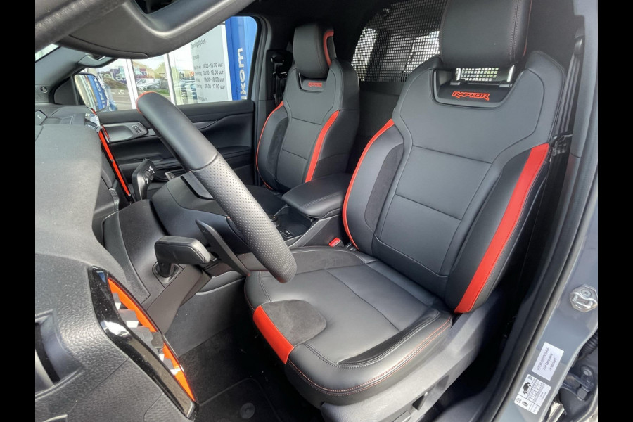 Ford Ranger 3.0 EcoBoost Raptor 288pk V6 Automaat Conquer Grey Metallic | Raptor Pack   Nieuw Model | SYNC4 | 2.500kg Trekgewicht | Matrix LED Koplampen | Prijs incl. ombouwkosten Grijs Kenteken