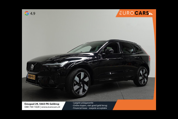 Volvo XC60 2.0 T6 398pk Plug-in hybrid AWD Ultimate Dark | DEMO ! | Bowers &Wilkins Premium Sound system | Navigatie Google | Panorama dak | Camera | Extra Getint glas | Stoelen met massage functie