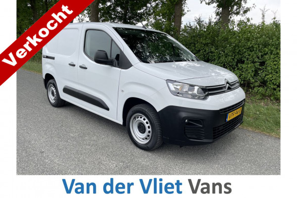 Citroën Berlingo 1.5 BlueHDI E6 102pk Club 3-Zits Lease €220 p/m Airco, Navi, PDC, Cruise controle, onderhoudshistorie aanwezig