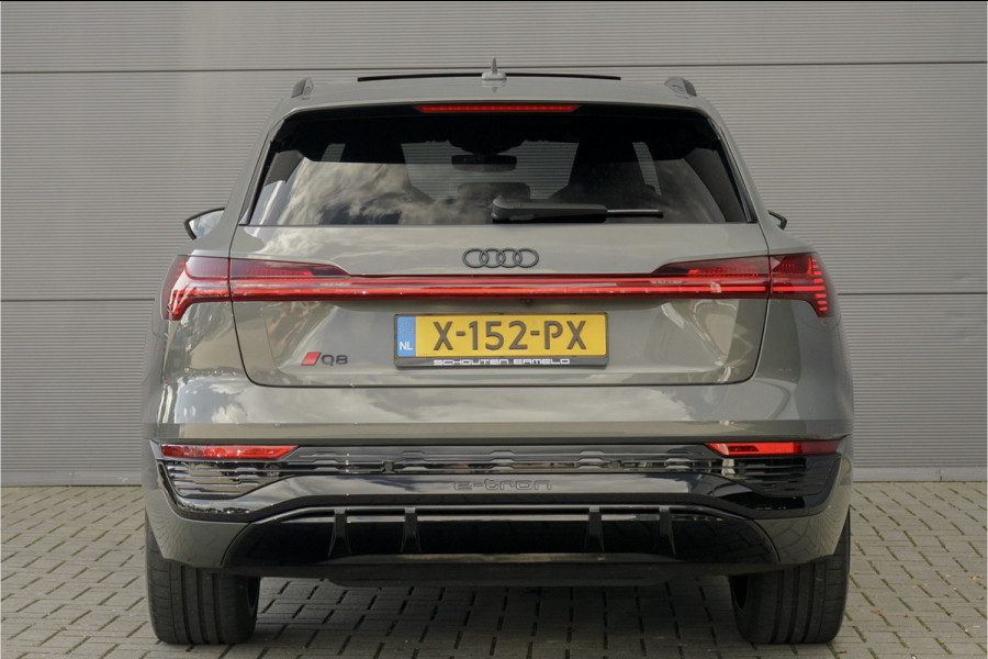 Audi Q8 e-tron 55 Quattro S Edition 115 kWh Pano Leer 360° Camera Trekhaak 22"