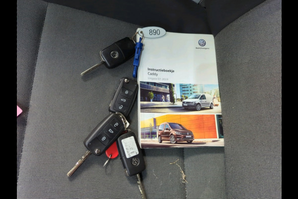 Volkswagen Caddy 1.4 TGI L2H1 EcoFuel Maxi Comfortline AIRCO I MULTIMEDIA I CRUISE CONTROL I 1e EIGENAAR I COMPLETE ONDERHOUDSHISTORIE