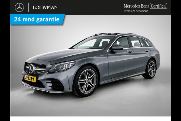 Mercedes-Benz C-Klasse Estate 200 Premium Plus Pack | Panoramadak | 5 spaaks lichtmetalen velgen | Navigatie | Parking support | Inclusief 24 maanden MB Certified garantie voor Europa.