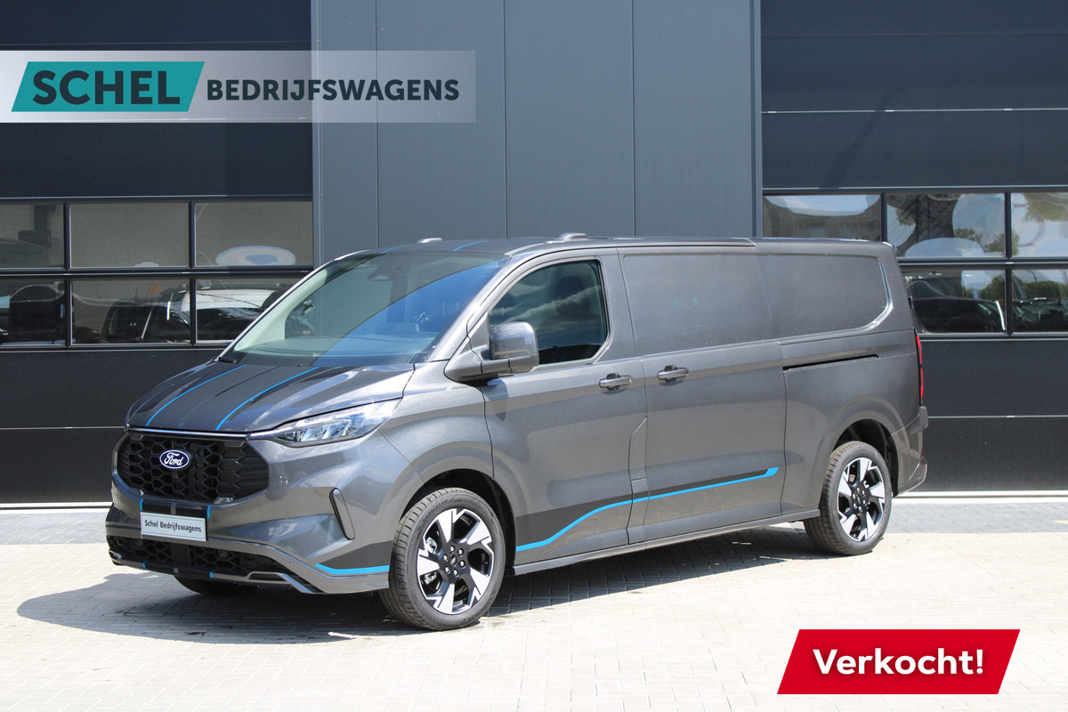Ford Transit Custom 300 2.0 TDCI L2H1 Sport 170pk - 2x Schuifdeur - 19" LM velgen - ACC - Blind spot - Navi - Camera - Verwarmd stuur - 70l tank - R Ford Transit Custom 300 2.0 TDCI L2H1 Sport 170pk - 2x Schuifdeur - 19" LM velgen - ACC - Blind spot - Navi - Camera - Verwarmd stuur - 70l tank - R