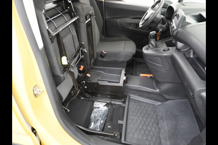 Opel Combo 1.5D L1H1 Edition 9x Op voorraad! 3-Pers. Airco Cruise-Contr. Bluetooth Elektr.ramen Elektr.spiegels+Verwarmd Centr.Vergr+ab. Schuifdeur Betonplex vloer Lat om Lat betimmering Allesdragers  3 zit