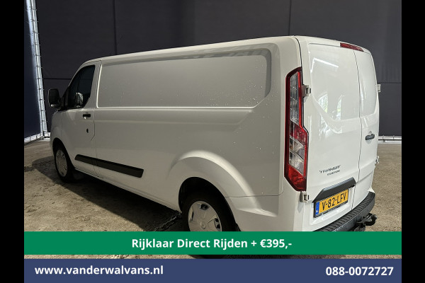 Ford Transit Custom 2.0 TDCI 131pk Automaat L2H1 Euro6 *Rijklaar Direct Rijden* Airco | Camera | Navigatie | LED | Trekhaak Apple Carplay, Android Auto, Cruisecontrol, Parkeersensoren, Verwarmde voorruit, Bijrijdersbank
