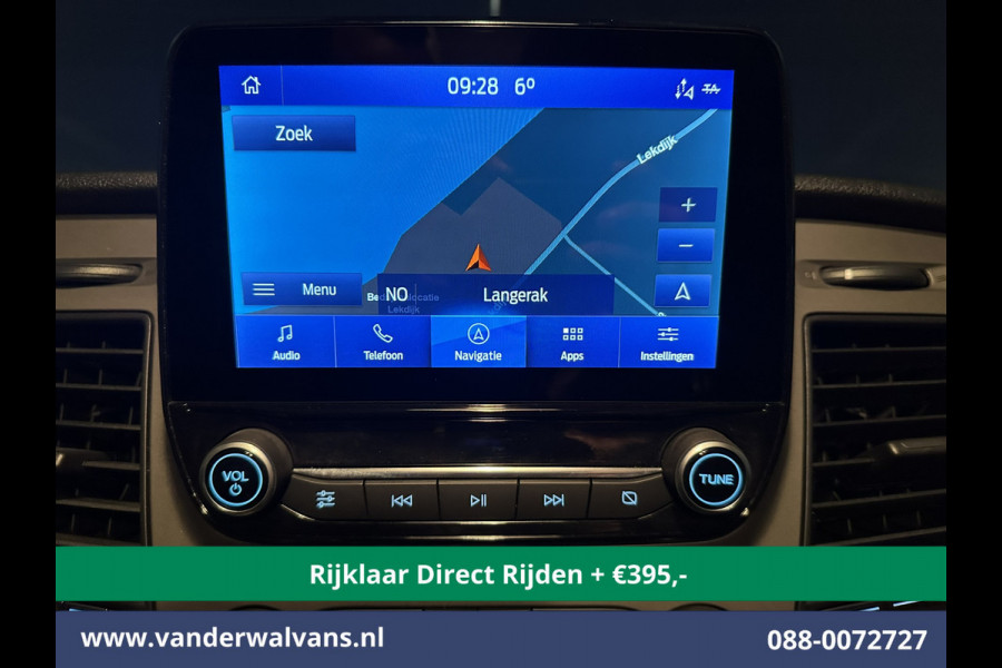 Ford Transit Custom 2.0 TDCI 131pk Automaat L2H1 Euro6 *Rijklaar Direct Rijden* Airco | Camera | Navigatie | LED | Trekhaak Apple Carplay, Android Auto, Cruisecontrol, Parkeersensoren, Verwarmde voorruit, Bijrijdersbank