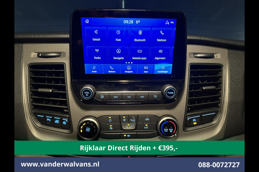 Ford Transit Custom 2.0 TDCI 131pk Automaat L2H1 Euro6 *Rijklaar Direct Rijden* Airco | Camera | Navigatie | LED | Trekhaak Apple Carplay, Android Auto, Cruisecontrol, Parkeersensoren, Verwarmde voorruit, Bijrijdersbank
