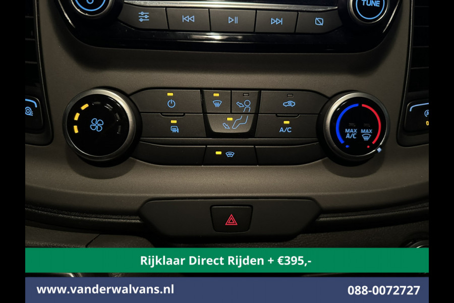 Ford Transit Custom 2.0 TDCI 131pk Automaat L2H1 Euro6 *Rijklaar Direct Rijden* Airco | Camera | Navigatie | LED | Trekhaak Apple Carplay, Android Auto, Cruisecontrol, Parkeersensoren, Verwarmde voorruit, Bijrijdersbank