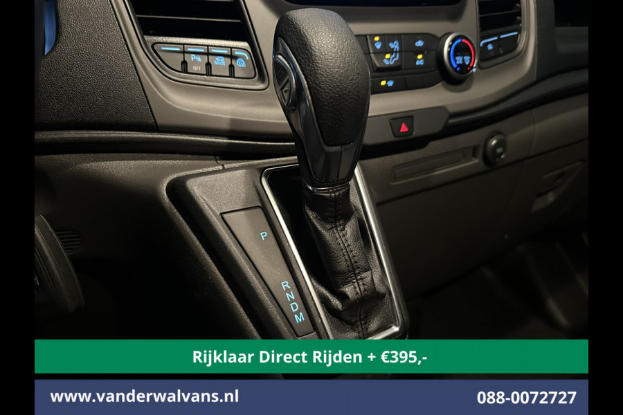 Ford Transit Custom 2.0 TDCI 131pk Automaat L2H1 Euro6 *Rijklaar Direct Rijden* Airco | Camera | Navigatie | LED | Trekhaak Apple Carplay, Android Auto, Cruisecontrol, Parkeersensoren, Verwarmde voorruit, Bijrijdersbank