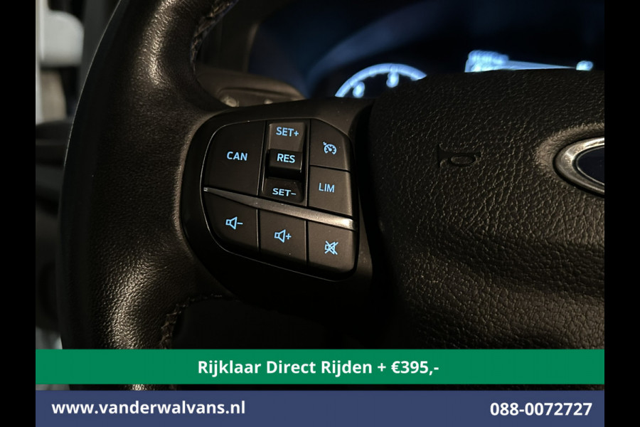 Ford Transit Custom 2.0 TDCI 131pk Automaat L2H1 Euro6 *Rijklaar Direct Rijden* Airco | Camera | Navigatie | LED | Trekhaak Apple Carplay, Android Auto, Cruisecontrol, Parkeersensoren, Verwarmde voorruit, Bijrijdersbank