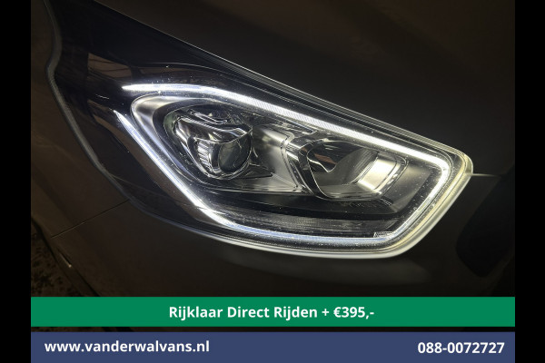 Ford Transit Custom 2.0 TDCI 131pk Automaat L2H1 Euro6 *Rijklaar Direct Rijden* Airco | Camera | Navigatie | LED | Trekhaak Apple Carplay, Android Auto, Cruisecontrol, Parkeersensoren, Verwarmde voorruit, Bijrijdersbank