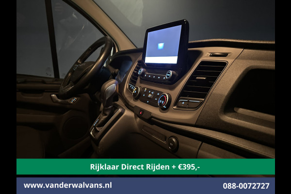 Ford Transit Custom 2.0 TDCI 131pk Automaat L2H1 Euro6 *Rijklaar Direct Rijden* Airco | Camera | Navigatie | LED | Trekhaak Apple Carplay, Android Auto, Cruisecontrol, Parkeersensoren, Verwarmde voorruit, Bijrijdersbank
