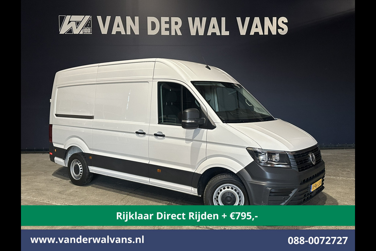 Volkswagen Crafter 2.0 TDI 141pk L3H3 L2H2 Euro6 *Rijklaar Direct Rijden* Airco | Camera | Cruisecontrol | Apple Carplay | Android Auto, Parkeersensoren, chauffeursstoel, voorruitverwarming, 3000kg trekvermogen