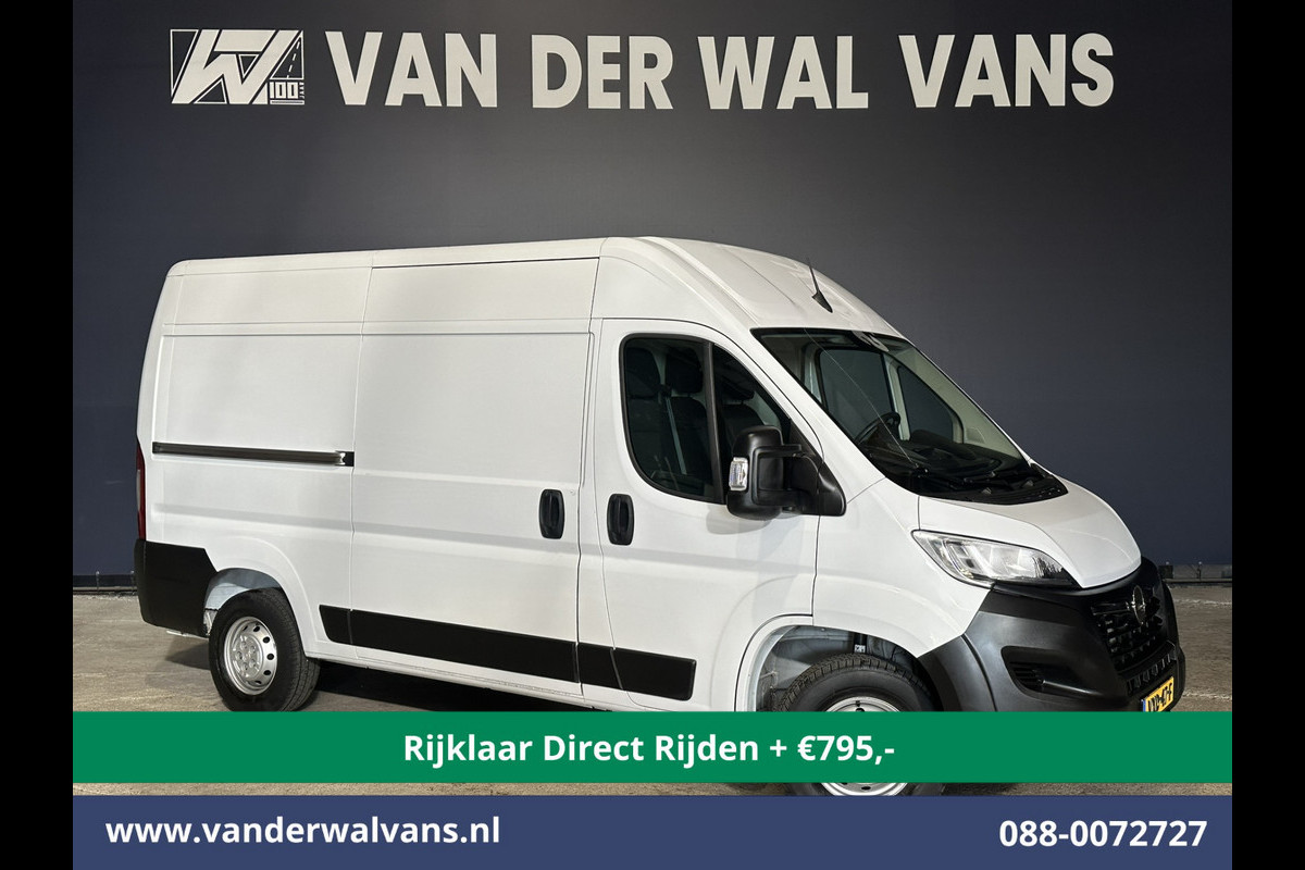 Opel Movano 2.2D 120pk L2H2 *Rijklaar Direct Rijden* Euro6 Airco | 2500kg Trekhaak | Apple Carplay | Cruisecontrol Android Auto, Parkeersensoren, Bijrijdersbank Opel Movano 2.2D 120pk L2H2 *Rijklaar Direct Rijden* Euro6 Airco | 2500kg Trekhaak | Apple Carplay | Cruisecontrol Android Auto, Parkeersensoren, Bijrijdersbank