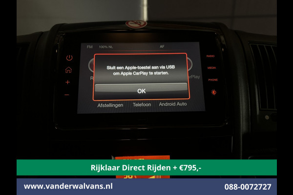 Opel Movano 2.2D 120pk L2H2 *Rijklaar Direct Rijden* Euro6 Airco | 2500kg Trekhaak | Apple Carplay | Cruisecontrol Android Auto, Parkeersensoren, Bijrijdersbank