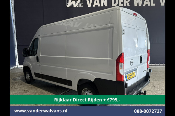 Opel Movano 2.2D 120pk L2H2 *Rijklaar Direct Rijden* Euro6 Airco | 2500kg Trekhaak | Apple Carplay | Cruisecontrol Android Auto, Parkeersensoren, Bijrijdersbank