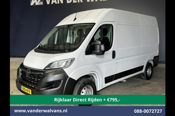Opel Movano 2.2D 120pk L2H2 *Rijklaar Direct Rijden* Euro6 Airco | 2500kg Trekhaak | Apple Carplay | Cruisecontrol Android Auto, Parkeersensoren, Bijrijdersbank
