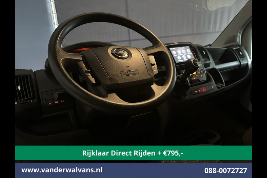 Opel Movano 2.2D 120pk L2H2 *Rijklaar Direct Rijden* Euro6 Airco | 2500kg Trekhaak | Apple Carplay | Cruisecontrol Android Auto, Parkeersensoren, Bijrijdersbank
