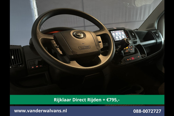 Opel Movano 2.2D 120pk L2H2 *Rijklaar Direct Rijden* Euro6 Airco | 2500kg Trekhaak | Apple Carplay | Cruisecontrol Android Auto, Parkeersensoren, Bijrijdersbank