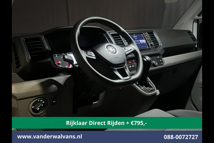 Volkswagen Crafter 2.0 TDI 140pk Automaat L3H3 L2H2 *RIJKLAAR direct rijden * Euro6 Airco | Camera | Apple Carplay Android Auto, 270 Graden achterdeuren, Parkeersensoren, 3000kg trekvermogen