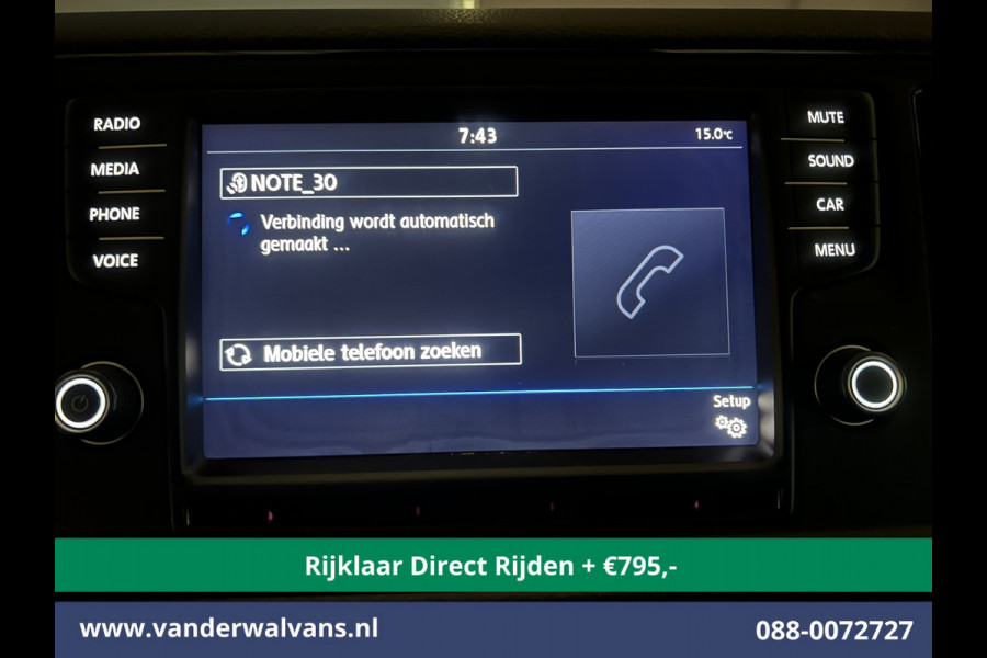 Volkswagen Crafter 2.0 TDI 140pk Automaat L3H3 L2H2 *RIJKLAAR direct rijden * Euro6 Airco | Camera | Apple Carplay Android Auto, 270 Graden achterdeuren, Parkeersensoren, 3000kg trekvermogen
