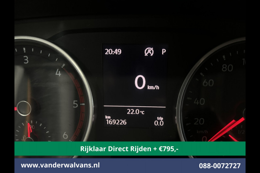 Volkswagen Crafter 2.0 TDI 140pk Automaat L3H3 L2H2 *RIJKLAAR direct rijden * Euro6 Airco | Camera | Apple Carplay Android Auto, 270 Graden achterdeuren, Parkeersensoren, 3000kg trekvermogen