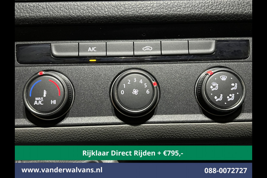Volkswagen Crafter 2.0 TDI 140 pk L3H3 L2H2 Euro6 *Rijklaar Direct Rijden* Airco | Camera | Apple Carplay | Cruisecontrol Parkeersensoren, Android Auto, Chauffeursstoel, Bijrijdersbank, 3000kg trekvermogen, zilver
