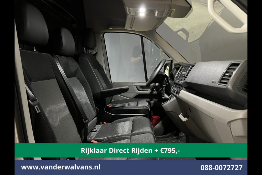 Volkswagen Crafter 2.0 TDI 140 pk L3H3 L2H2 Euro6 *Rijklaar Direct Rijden* Airco | Camera | Apple Carplay | Cruisecontrol Parkeersensoren, Android Auto, Chauffeursstoel, Bijrijdersbank, 3000kg trekvermogen, zilver