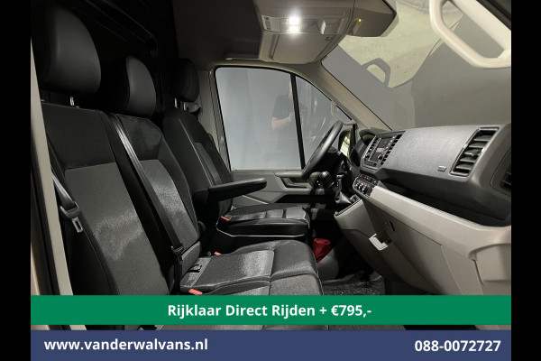 Volkswagen Crafter 2.0 TDI 140 pk L3H3 L2H2 Euro6 *Rijklaar Direct Rijden* Airco | Camera | Apple Carplay | Cruisecontrol Parkeersensoren, Android Auto, Chauffeursstoel, Bijrijdersbank, 3000kg trekvermogen, zilver