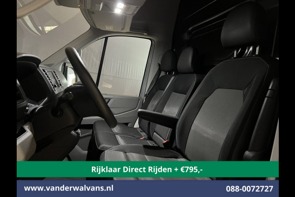 Volkswagen Crafter 2.0 TDI 140 pk L3H3 L2H2 Euro6 *Rijklaar Direct Rijden* Airco | Camera | Apple Carplay | Cruisecontrol Parkeersensoren, Android Auto, Chauffeursstoel, Bijrijdersbank, 3000kg trekvermogen, zilver