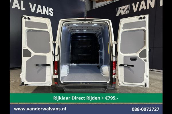 Volkswagen Crafter 2.0 TDI 141pk L3H3 L2H2 Euro6 *Rijklaar Direct Rijden* Airco | Massagestoel | Camera | Apple Carplay | Cruisecontrol Android Auto, Chauffeursstoel
