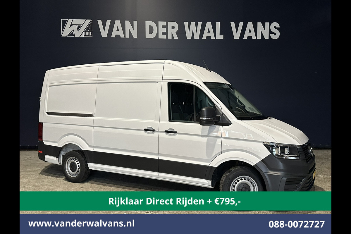 Volkswagen Crafter 2.0 TDI 140pk L3H3 L2H2 Euro6 *Rijklaar Direct Rijden* Airco | Camera | Apple Carplay | Android Auto Parkeersensoren, Bijrijdersbank, 3000kg trekvermogen Volkswagen Crafter 2.0 TDI 140pk L3H3 L2H2 Euro6 *Rijklaar Direct Rijden* Airco | Camera | Apple Carplay | Android Auto Parkeersensoren, Bijrijdersbank, 3000kg trekvermogen