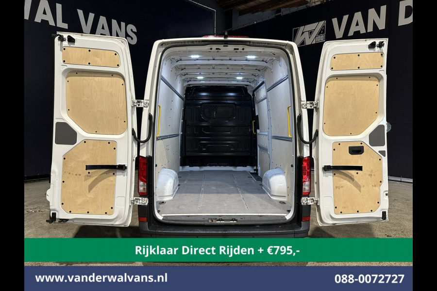 Volkswagen Crafter 2.0 TDI 140pk L3H3 L2H2 Euro6 *Rijklaar Direct Rijden* Airco | Camera | Apple Carplay | Android Auto Parkeersensoren, Bijrijdersbank, 3000kg trekvermogen