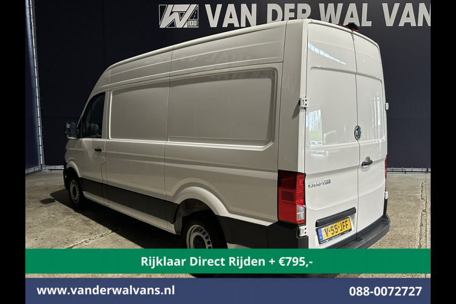 Volkswagen Crafter 2.0 TDI 140pk L3H3 L2H2 Euro6 *Rijklaar Direct Rijden* Airco | Camera | Apple Carplay | Android Auto Parkeersensoren, Bijrijdersbank, 3000kg trekvermogen