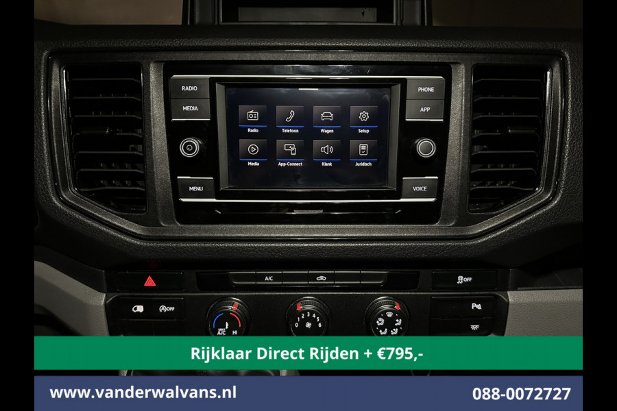 Volkswagen Crafter 2.0 TDI 140pk L3H3 L2H2 Euro6 *Rijklaar Direct Rijden* Airco | Camera | Apple Carplay | Android Auto Parkeersensoren, Bijrijdersbank, 3000kg trekvermogen