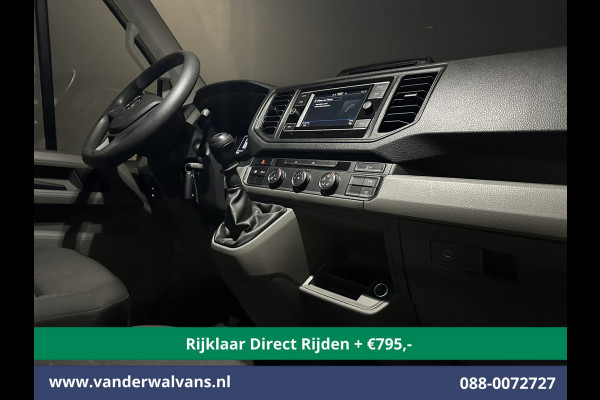 Volkswagen Crafter 2.0 TDI 140pk L3H3 L2H2 Euro6 *Rijklaar Direct Rijden* Airco | Camera | Apple Carplay | Android Auto Parkeersensoren, Bijrijdersbank, 3000kg trekvermogen