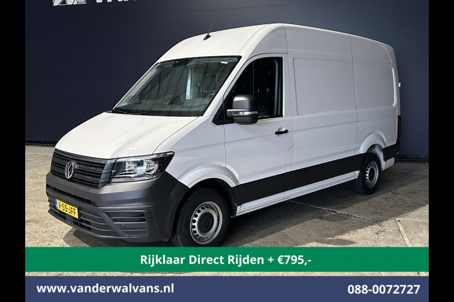 Volkswagen Crafter 2.0 TDI 140pk L3H3 L2H2 Euro6 *Rijklaar Direct Rijden* Airco | Camera | Apple Carplay | Android Auto Parkeersensoren, Bijrijdersbank, 3000kg trekvermogen