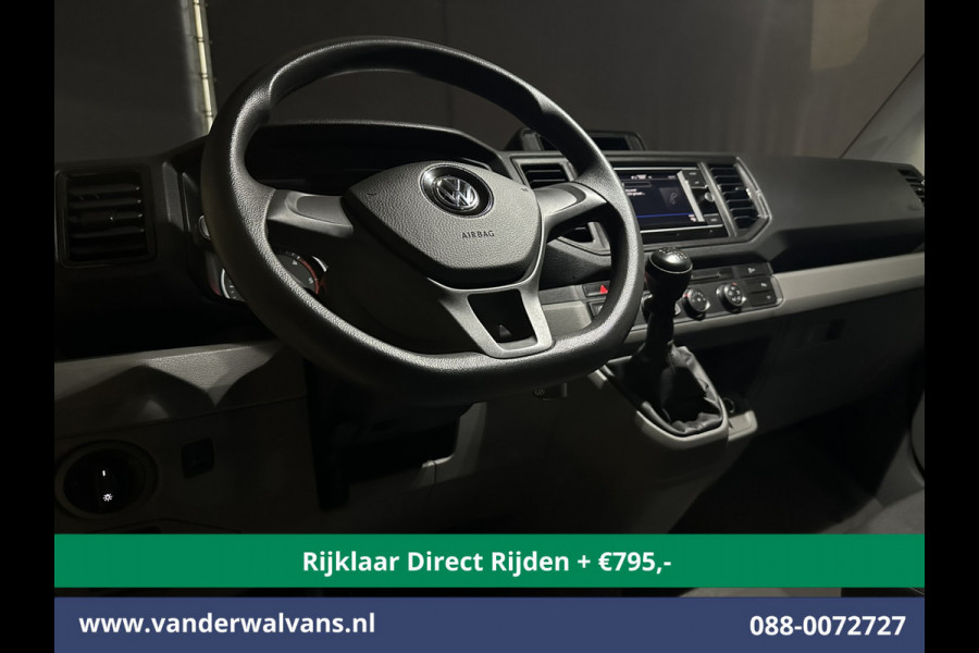 Volkswagen Crafter 2.0 TDI 140pk L3H3 L2H2 Euro6 *Rijklaar Direct Rijden* Airco | Camera | Apple Carplay | Android Auto Parkeersensoren, Bijrijdersbank, 3000kg trekvermogen
