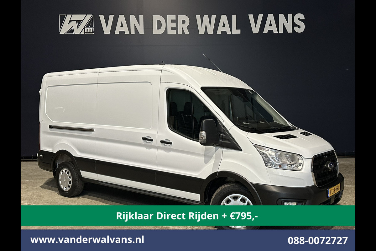 Ford Transit 2.0 TDCI 131pk L3H2 Euro6 *Rijklaar Direct Rijden* Airco | Camera | Navigatie | Apple Carplay | LED | Cruisecontrol Parkeersensoren, Stoelverwarming, Verwarmde voorruit, Bijrijdersbank, 2500kg trekvermogen Ford Transit 2.0 TDCI 131pk L3H2 Euro6 *Rijklaar Direct Rijden* Airco | Camera | Navigatie | Apple Carplay | LED | Cruisecontrol Parkeersensoren, Stoelverwarming, Verwarmde voorruit, Bijrijdersbank, 2500kg trekvermogen